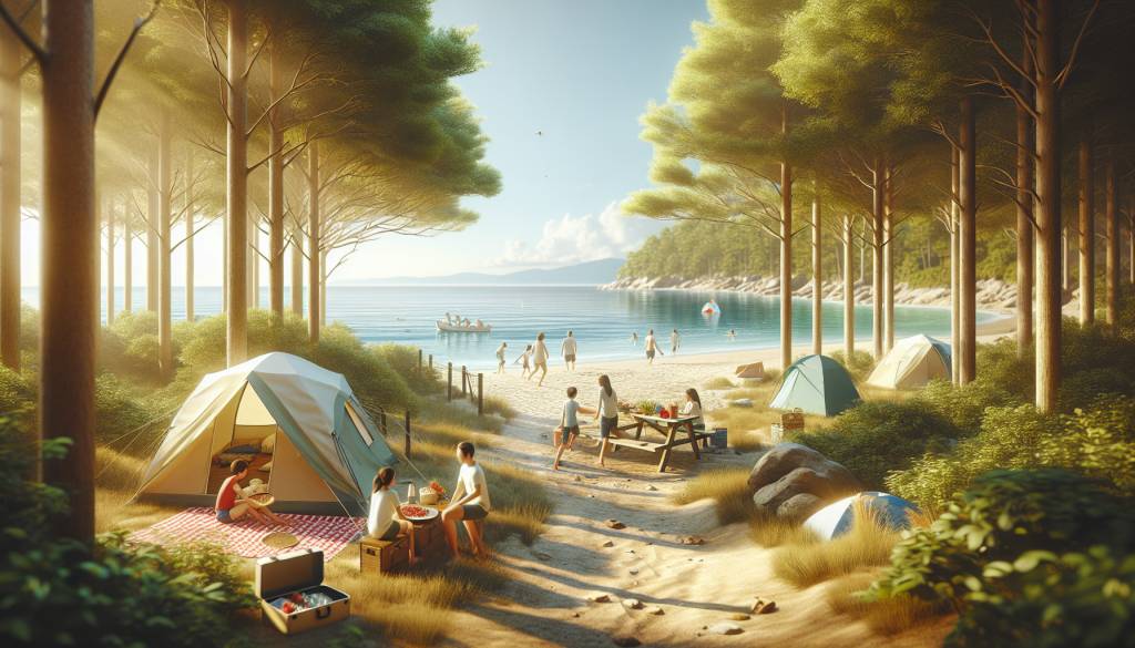 Trouver un camping proche de la plage pour des vacances idéales