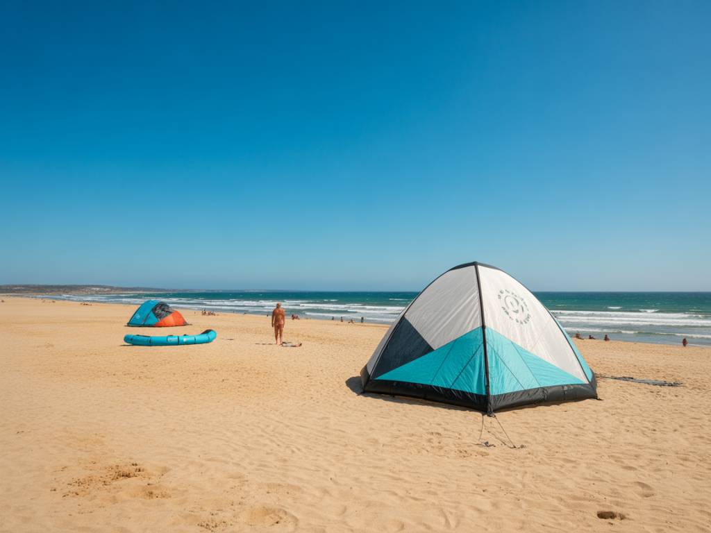 Kite camp Portugal : les meilleurs spots de camping pour le kitesurf au Portugal