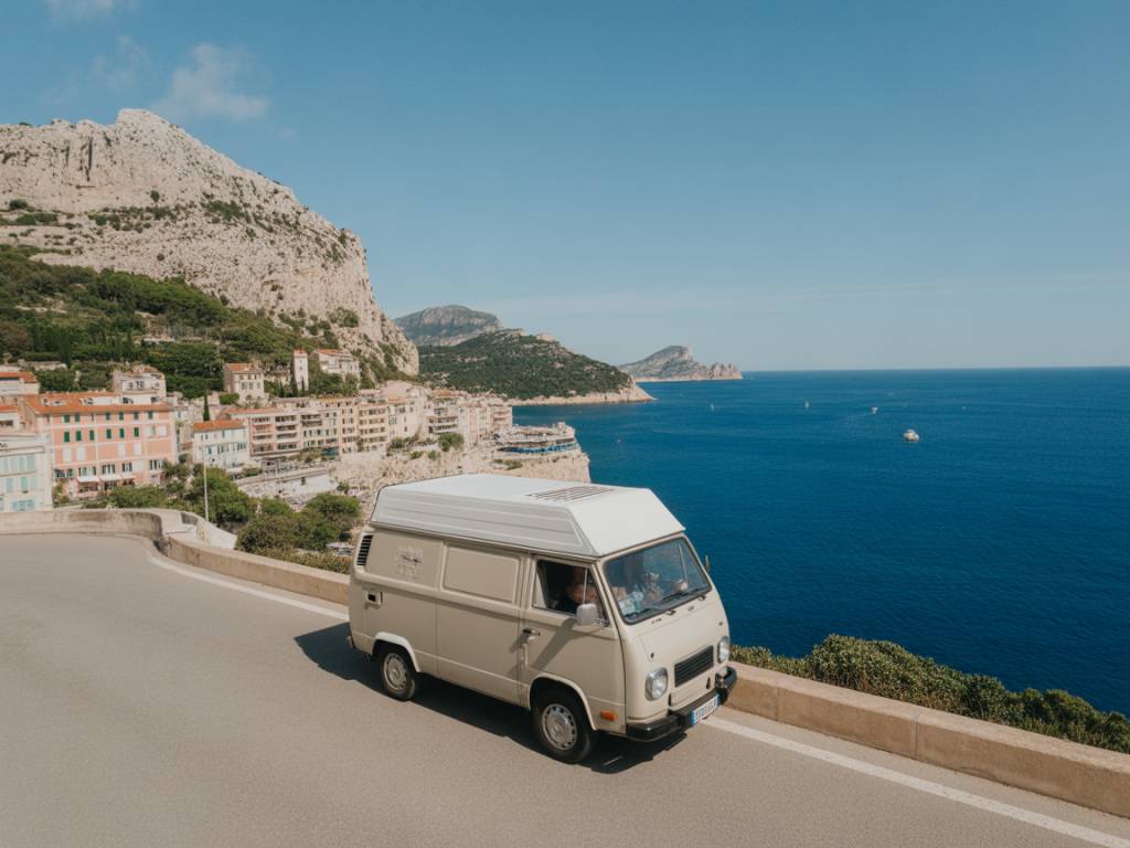 Road trip en van en Côte d’Azur : entre calanques, villages perchés et criques secrètes